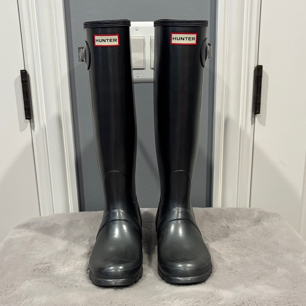 Hunter Classic dark gray/ pewter Waterproof Boots